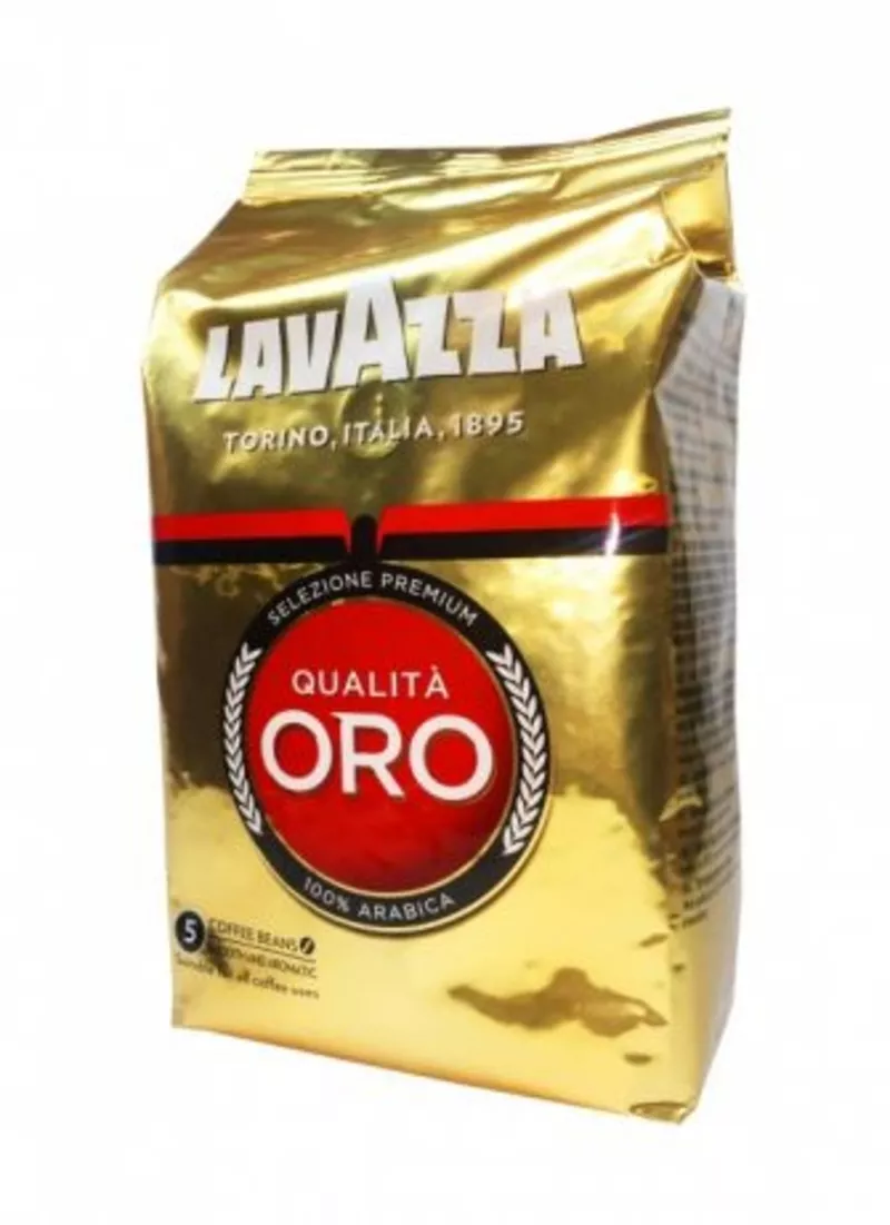 Оригинальный кофе в зернах Lavazza Qualita Oro 1 кг.
