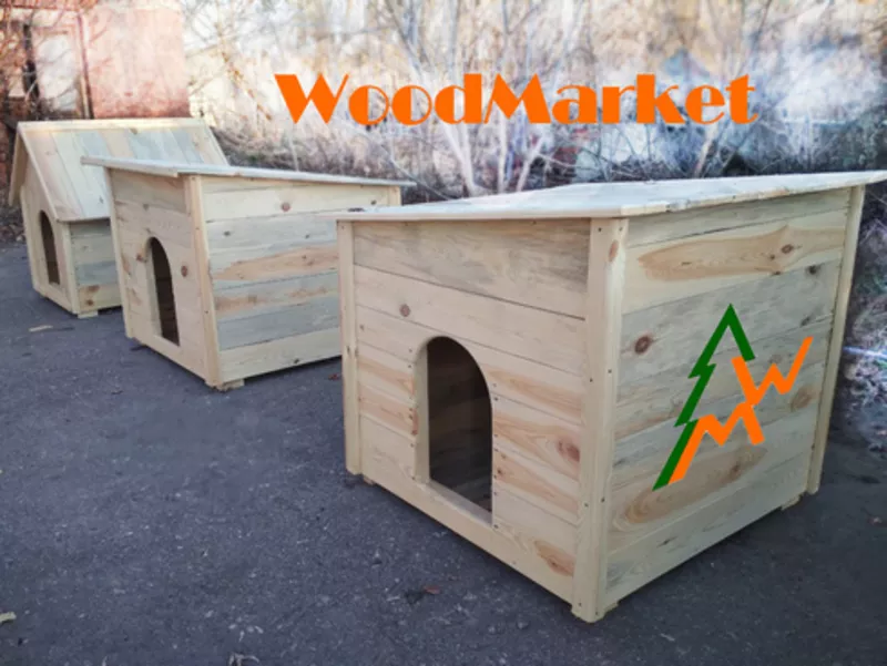 Будка для собаки от производителя,  - WoodMarket 3
