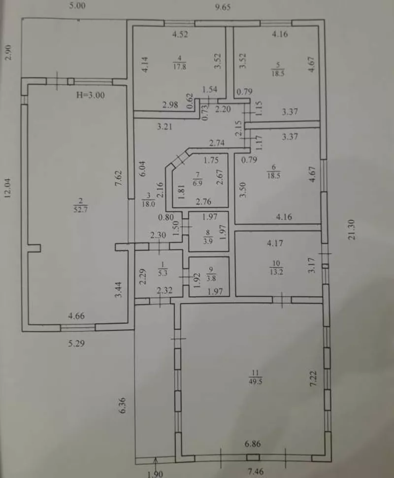 Продам дом в Черк. Лозовой с гаражом на 2 машины 3