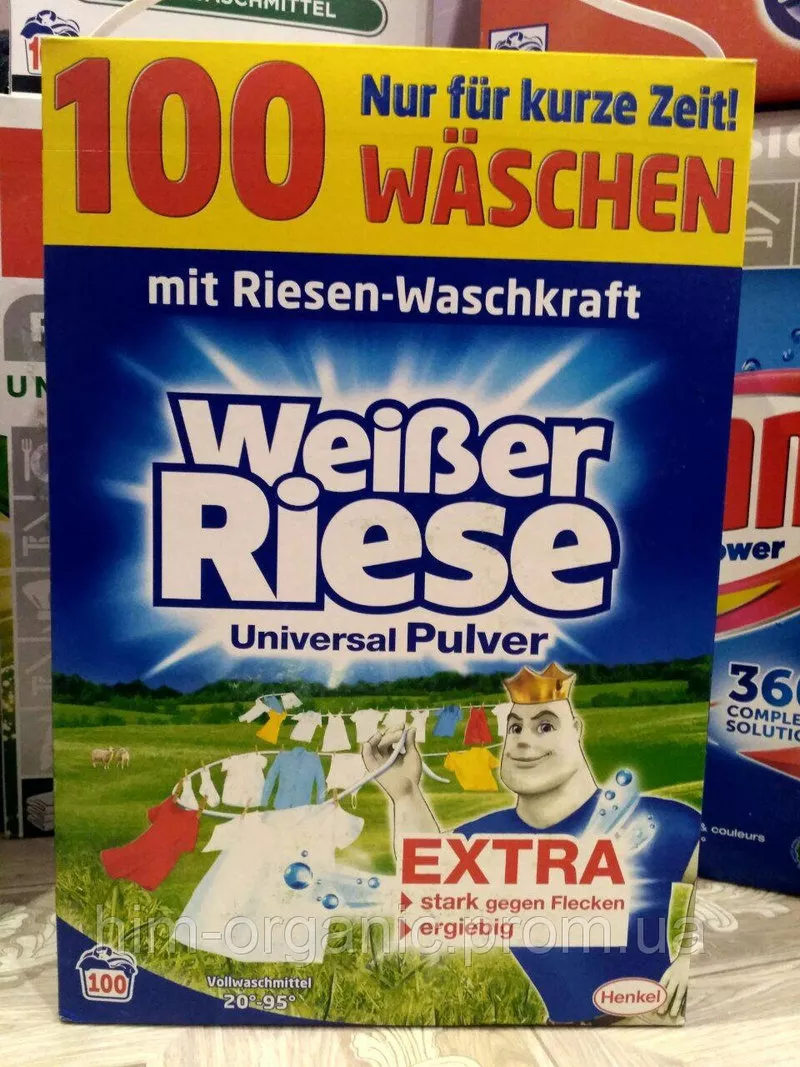 Weiber Riese стиральный порошок универсальный (100 стирок) Германия 