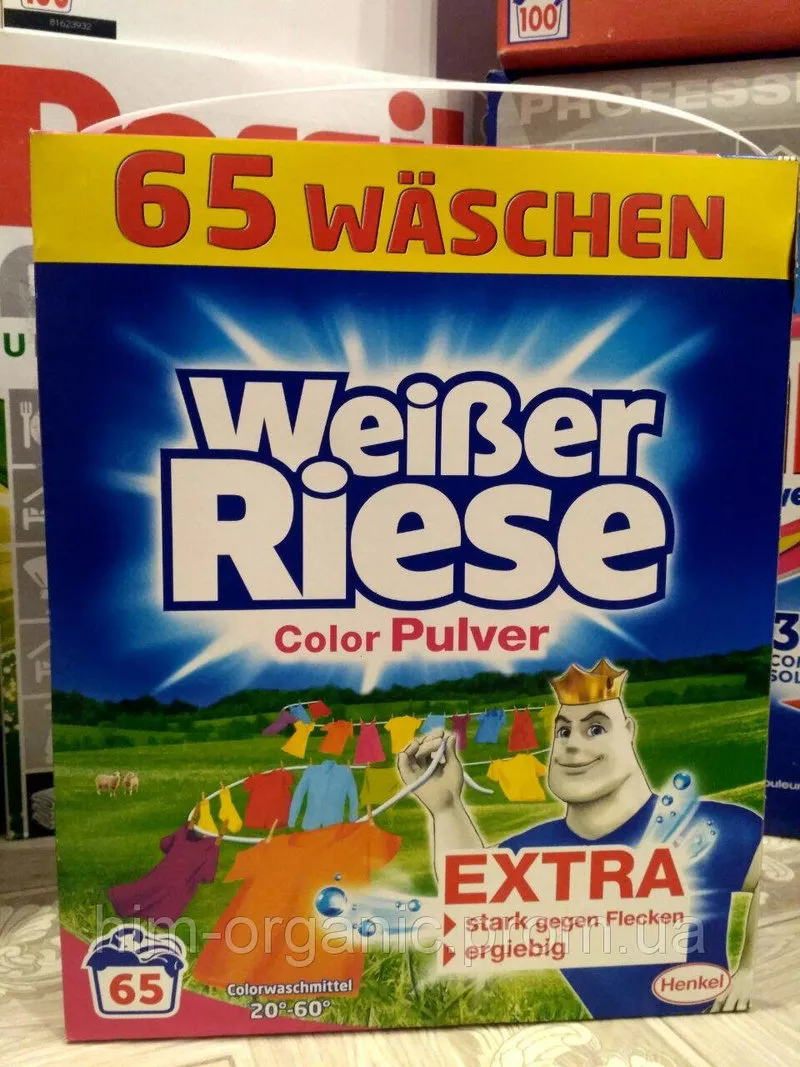 Weiber Riese стиральный порошок универсальный (100 стирок) Германия  2