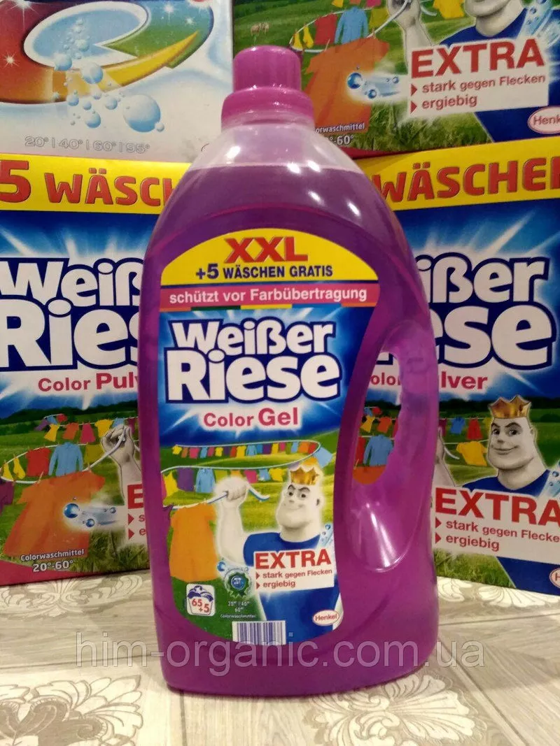 Weiber Riese гель для стирки 7, 3 литра 100 стирок  2