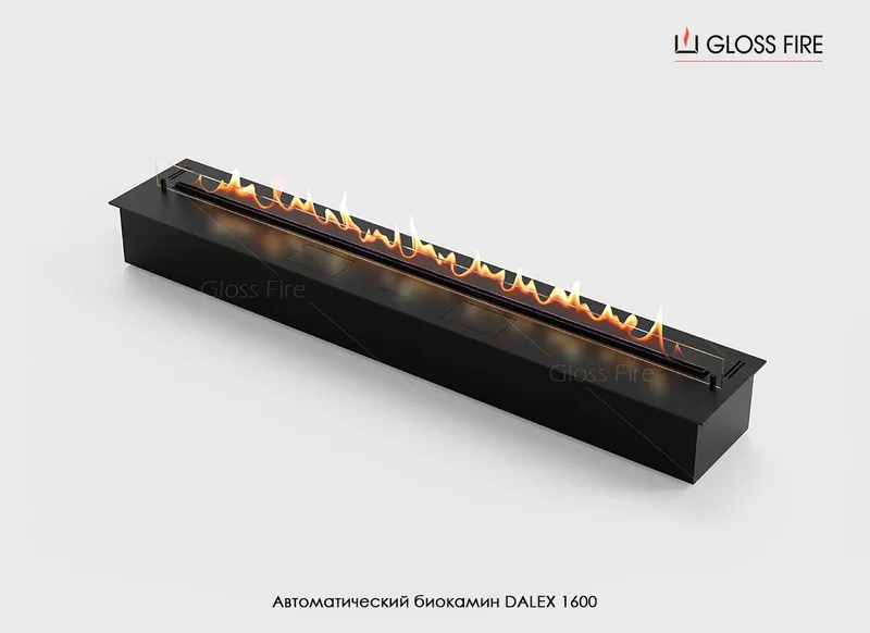 Автоматичний біокамін Dalex 1600 Gloss Fire  3
