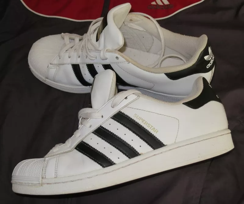 Продам легендарные кроссовки ADIDAS SUPERSTAR оригинальные 100 %, 42-43 4