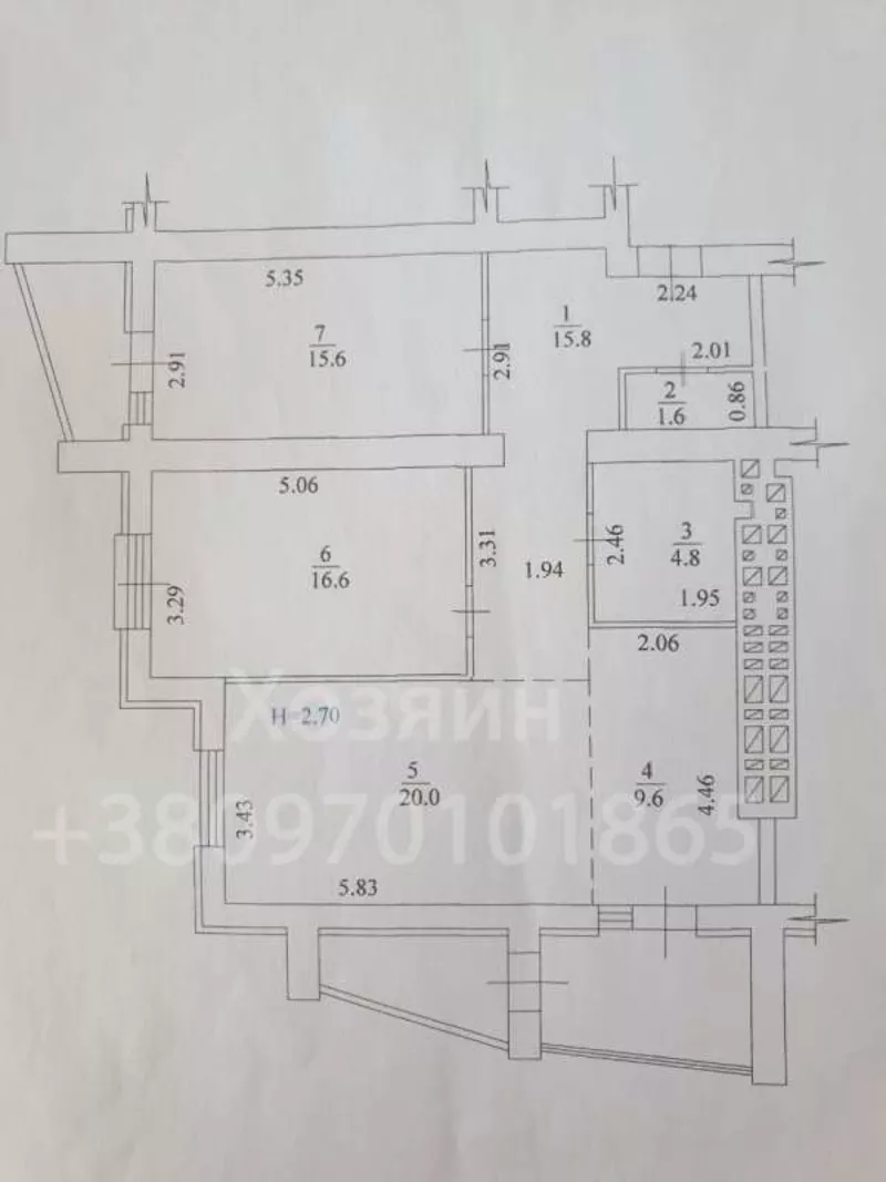 Продам свою 3-комн. кв-ру ЖК «Искринский»