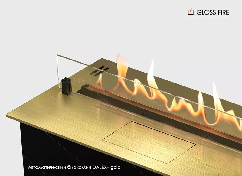 Автоматичний біокамін Dalex Gold 1000 Gloss Fire  5