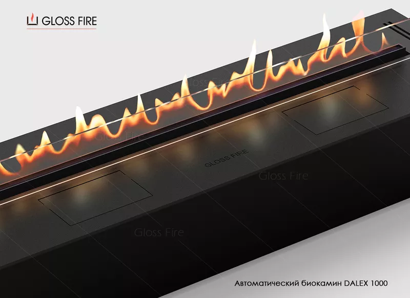 Автоматичний біокамін Dalex 1000 Gloss Fire  4