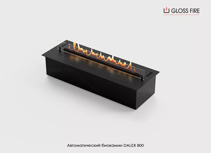 Автоматичний біокамін Dalex 800 Gloss Fire  3