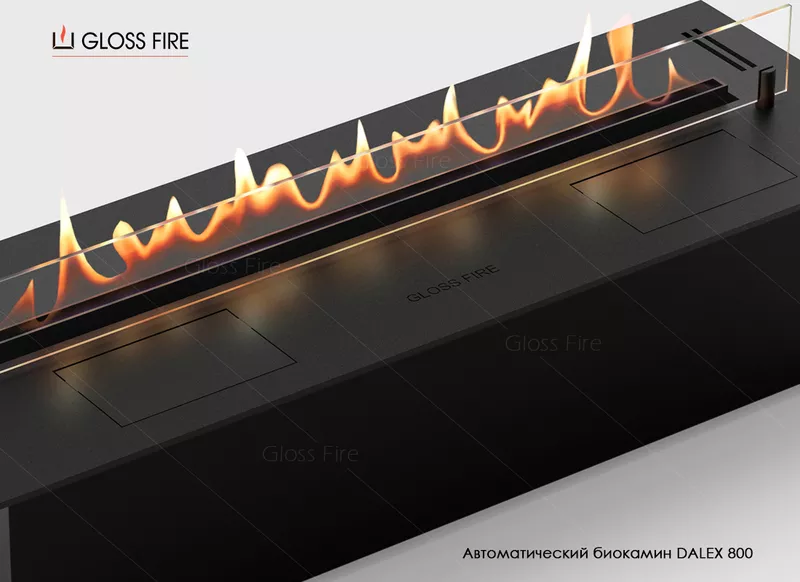 Автоматичний біокамін Dalex 800 Gloss Fire  4