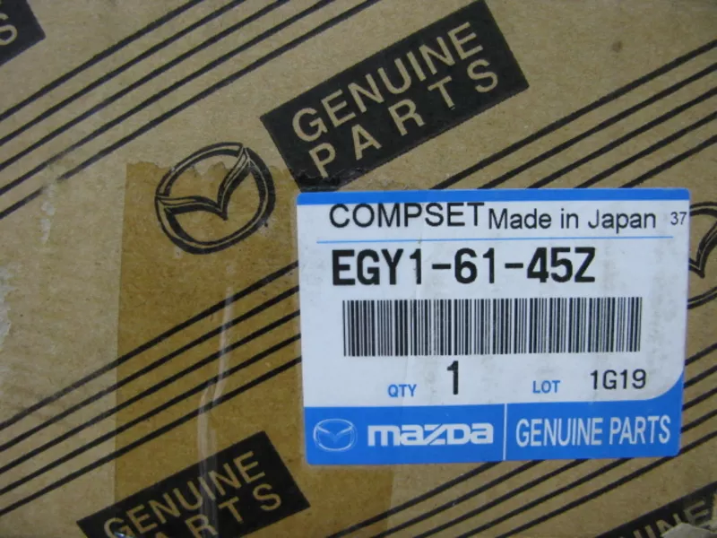 Компрессор кондиционера Mazda CX7: EGY16145Z 7