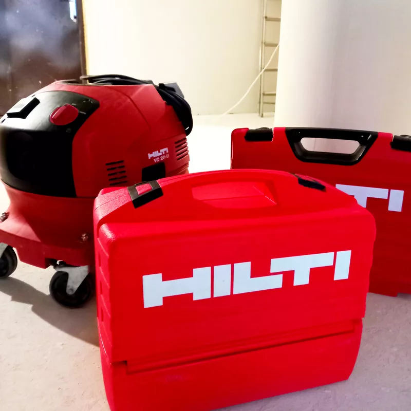 Штробы без пыли Hilti. Штробление бетона штроборез с пылесосом 2