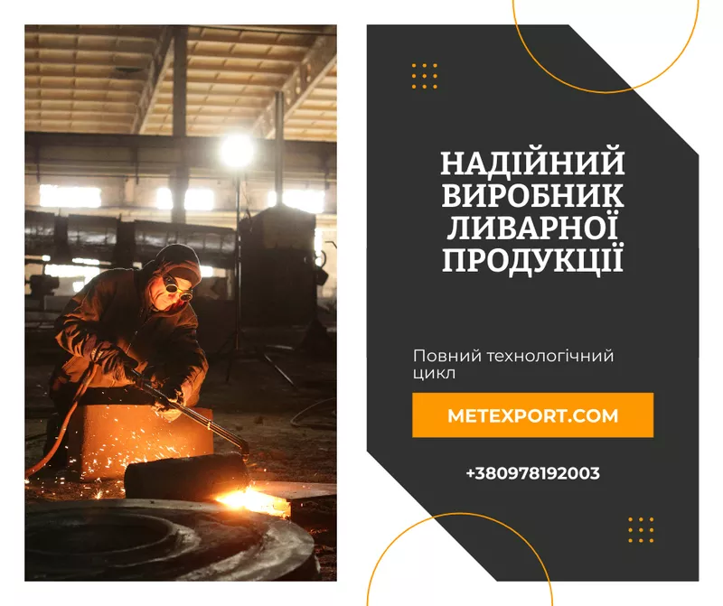 Литі деталі від заводу виробника
