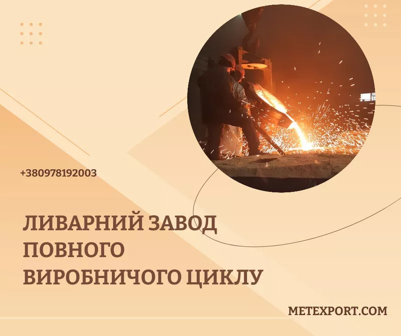 Виготовлення сталевих і чавунних виливків будь-якої складності та призначення