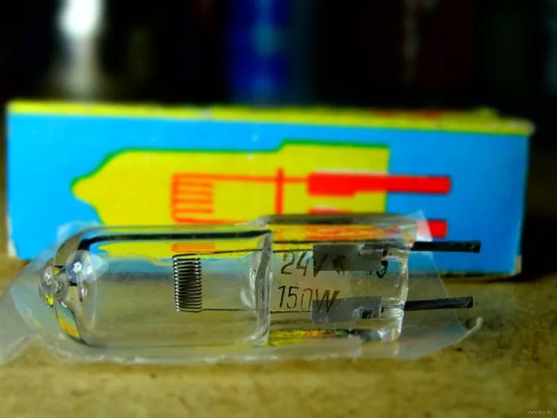 Лампа КГМ-24-150,  24В 150Вт,  24V 150W,  КГМ24-150,  24 вольта 150 ватт