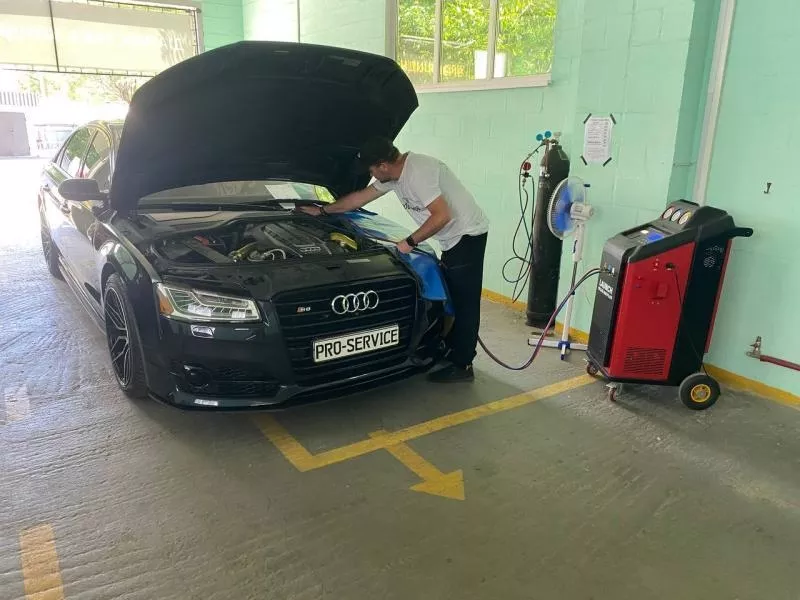 Заправка и ремонт автокoндиционеров в Днепре. Автосервис Pro Service 4