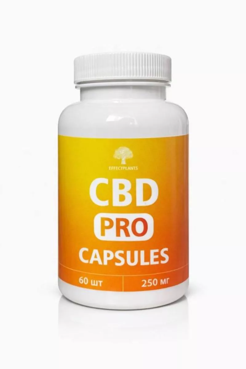 CBD капсулы 250 мг Premium 60 шт — натуральная поддержка нервной системы, снижение стресса и улучшение сна